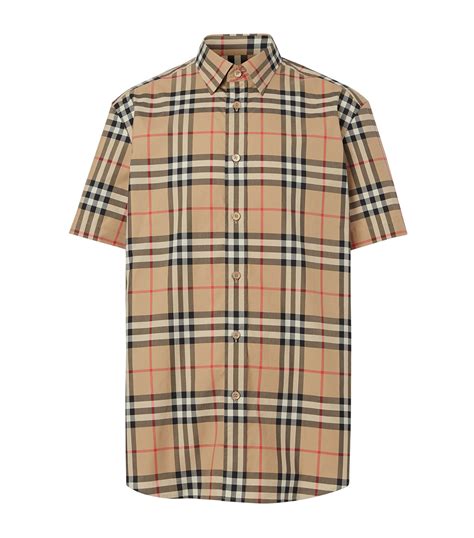 short sleeve burberry women shirt|burberry short sleeve shirt vintage.